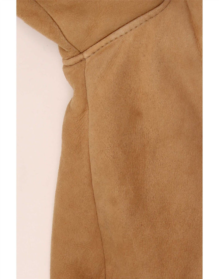Vintage γυναικείο μπουφάν Shearling UK 12 Medium Beige