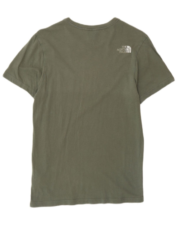 Ανδρικό γραφικό T-Shirt North Face Top XS Πράσινο βαμβακερό