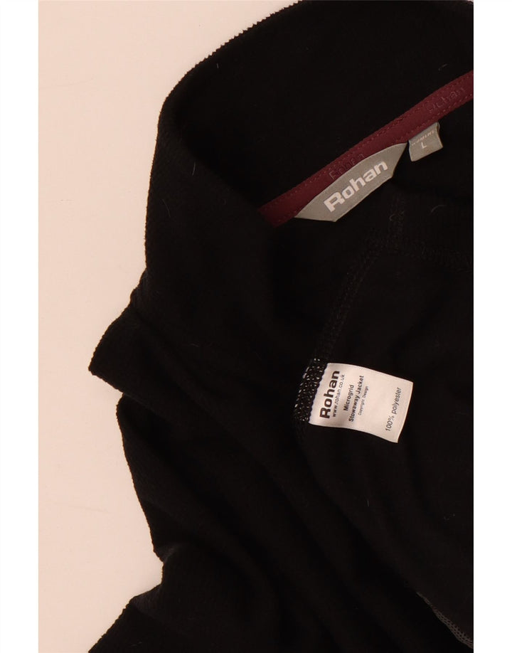 Rohan Γυναικεία αθλητική φόρμα Top Jacket UK 16 Large Black Polyester