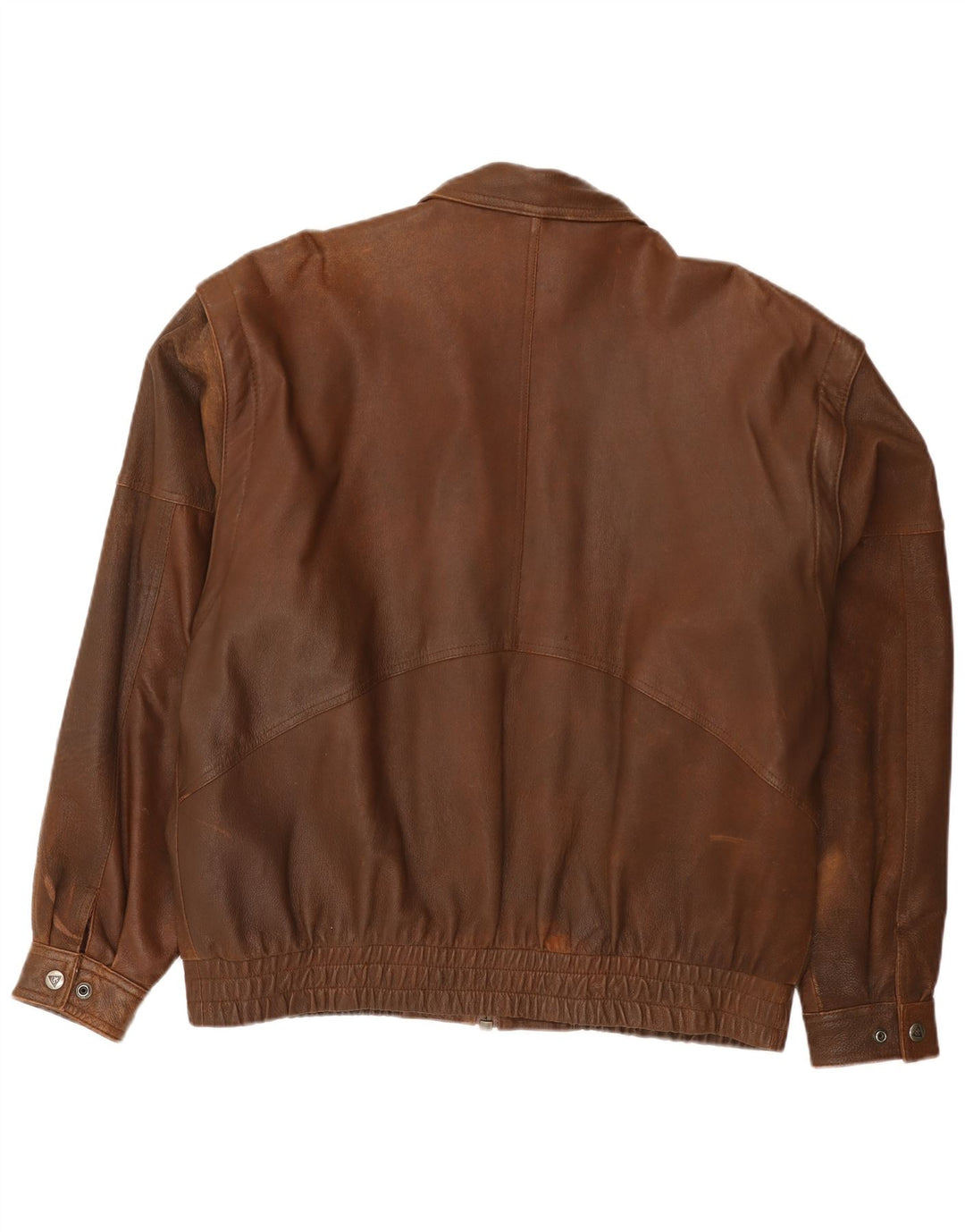 Herrford Mens Bomber Δερμάτινο Μπουφάν EU 54 2XL Καφέ Δερμάτινο