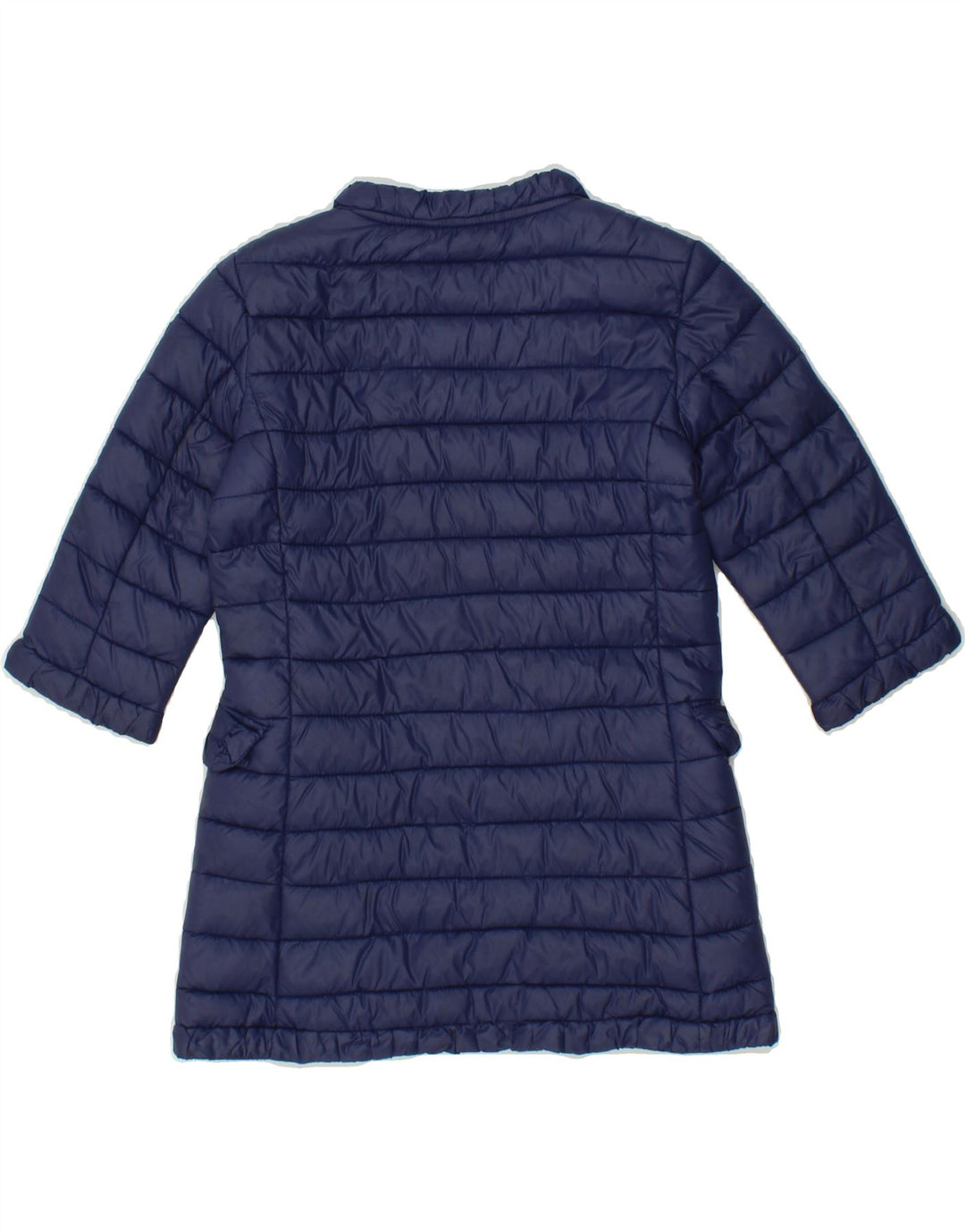 BOMBOOGIE Girls Padded Coat 5-6 Years Navy Blue Nylon Vintage Bomboogie and Second-Hand Bomboogie from Messina Hembry 