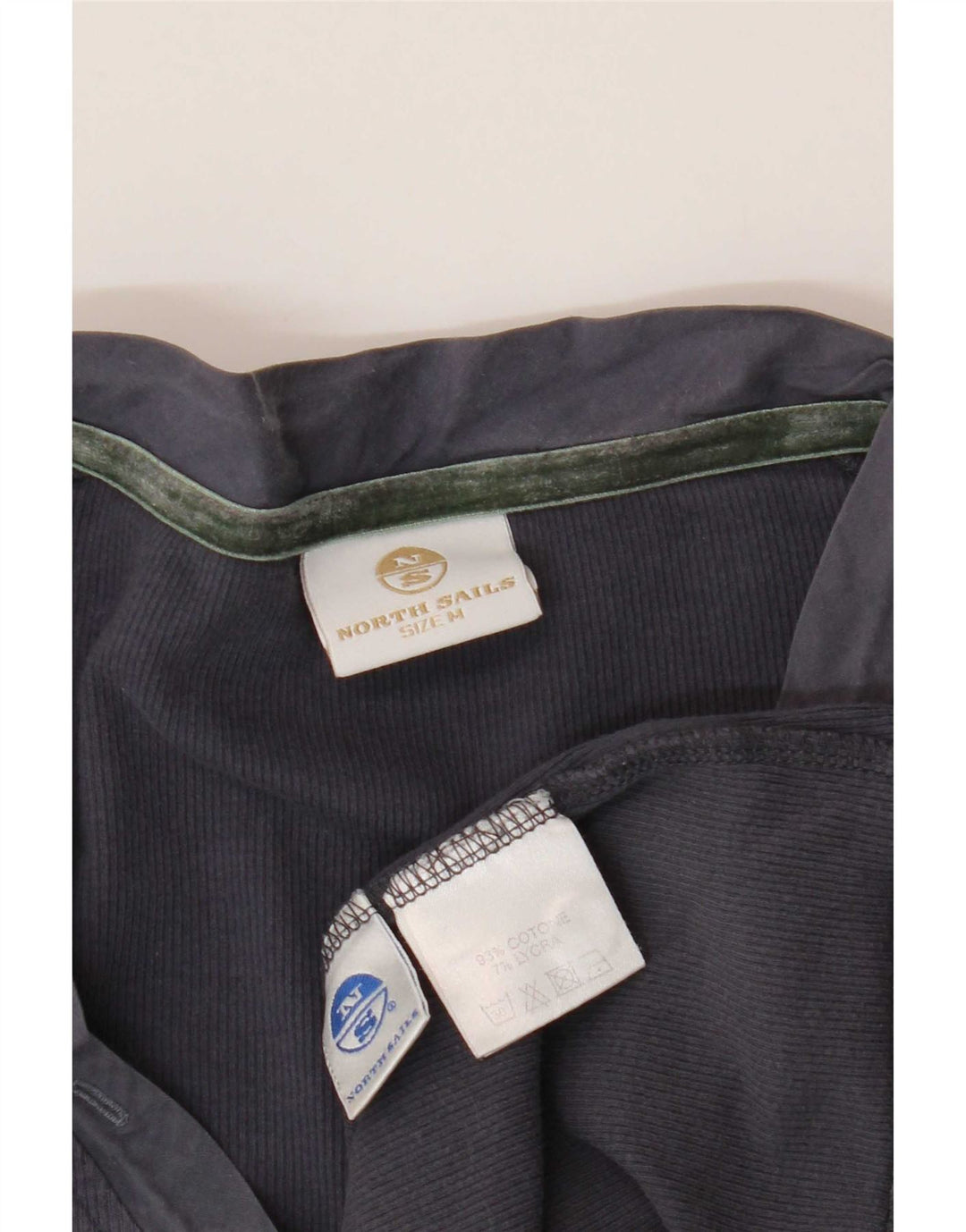 North Sails Γυναικείο τοπ μακρυμάνικο UK 12 Medium Navy Blue βαμβακερό