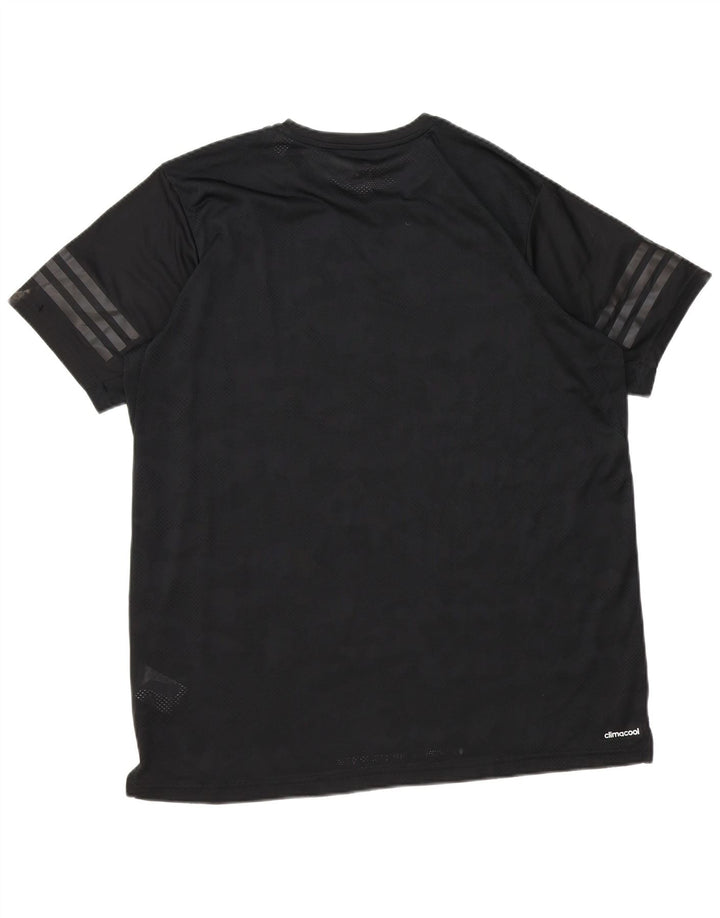 Ανδρικό T-Shirt Adidas Climacool Top XL Μαύρο Πολυεστέρας