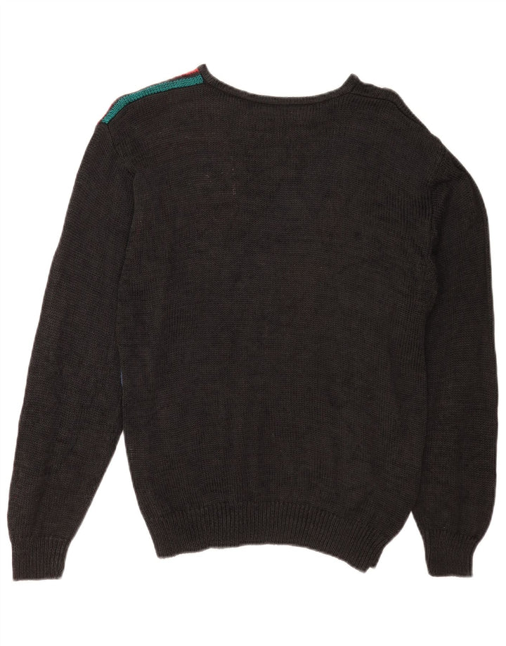 Γυναικείο πουλόβερ Malina Wong Crew Neck Jumper EU 38 Medium Black Retro