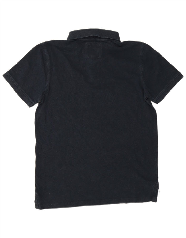 Ανδρικό πουκάμισο Polo Crew Clothing, μεσαίο μπλε βαμβακερό