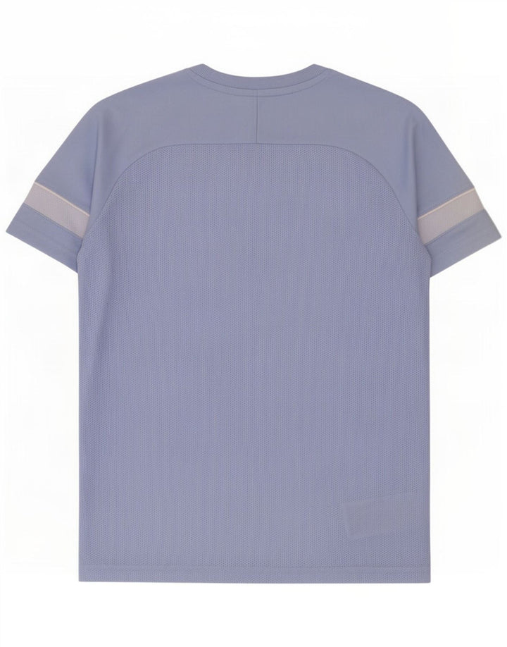 Μπλουζάκι Nike Boys Dri Fit Top 10-11 ετών μεσαίου μπλε χρώματος πολυεστέρας