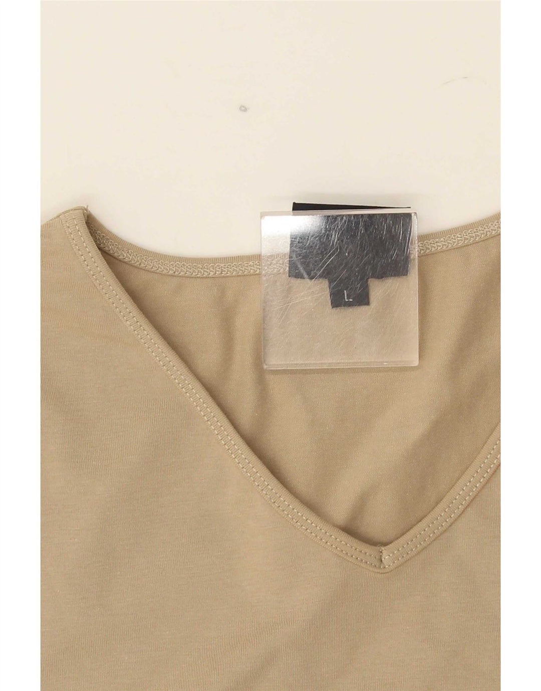 Trussardi Γυναικείο T-Shirt Top UK 14 Large Beige