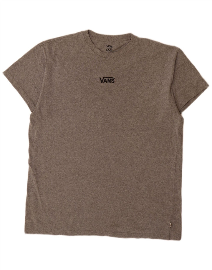 Ανδρικό T-Shirt Vans Top Large Grey Flecked