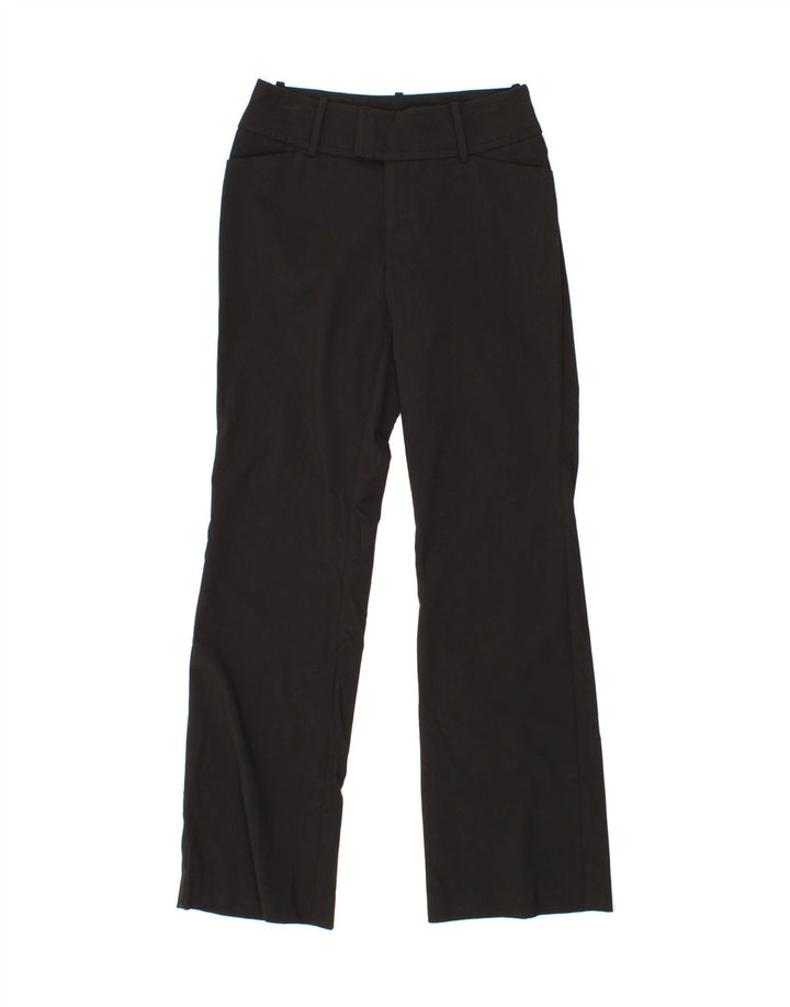 MOSSIMO Womens Straight Casual Trousers US 2 XS W25 L31 Black Polyester Vintage Mossimo and Second-Hand Mossimo from Messina Hembry 