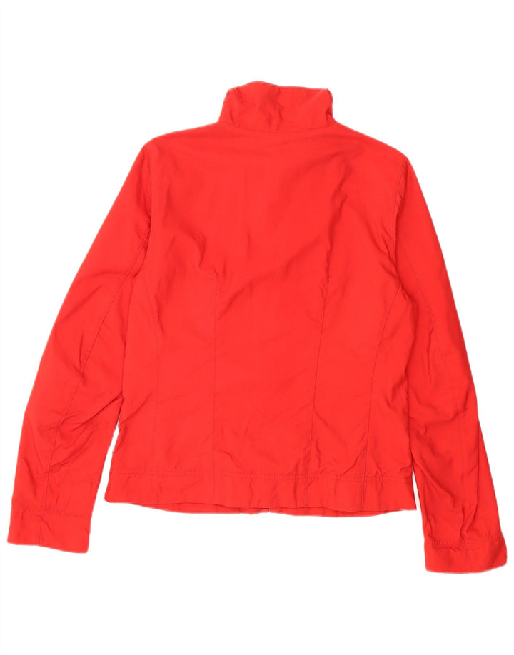 Kappa Γυναικείο μπουφάν βροχής UK 10 Small Red Polyamide