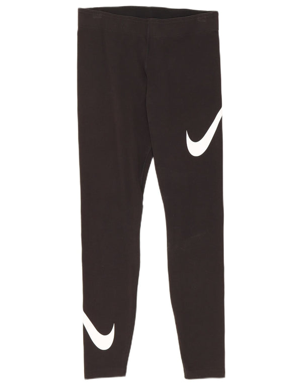 Γυναικεία γραφικά κολάν Nike UK 12 Medium Black