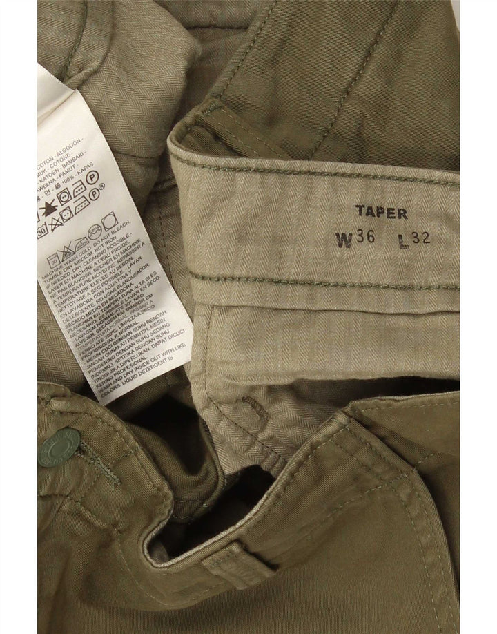 Ανδρικό παντελόνι Levi's Tapered Cargo W36 L32 Χακί Βαμβακερό