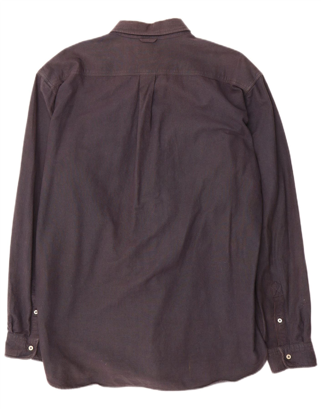 Ανδρικό πουκάμισο Barbour με κανονική εφαρμογή XL Navy Blue βαμβακερό