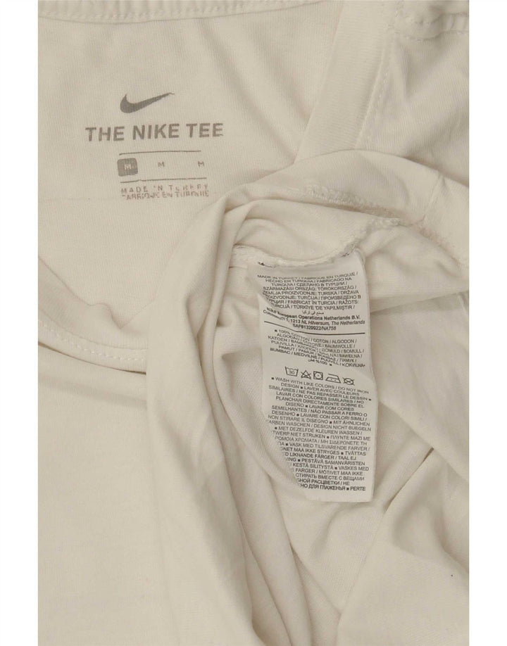 Ανδρικό μπλουζάκι Nike Air Graphic Μπλουζάκι, μεσαίο λευκό βαμβακερό