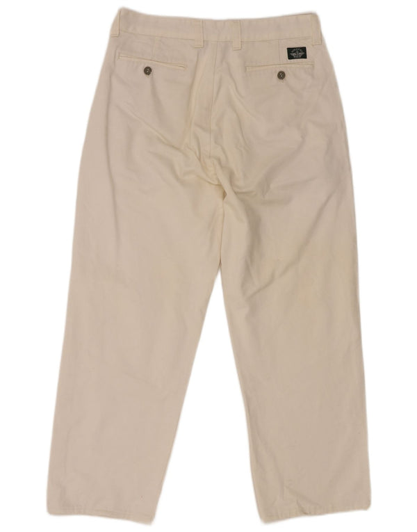Dockers Ανδρικό ίσιο παντελόνι Chino W32 L27 Λευκό