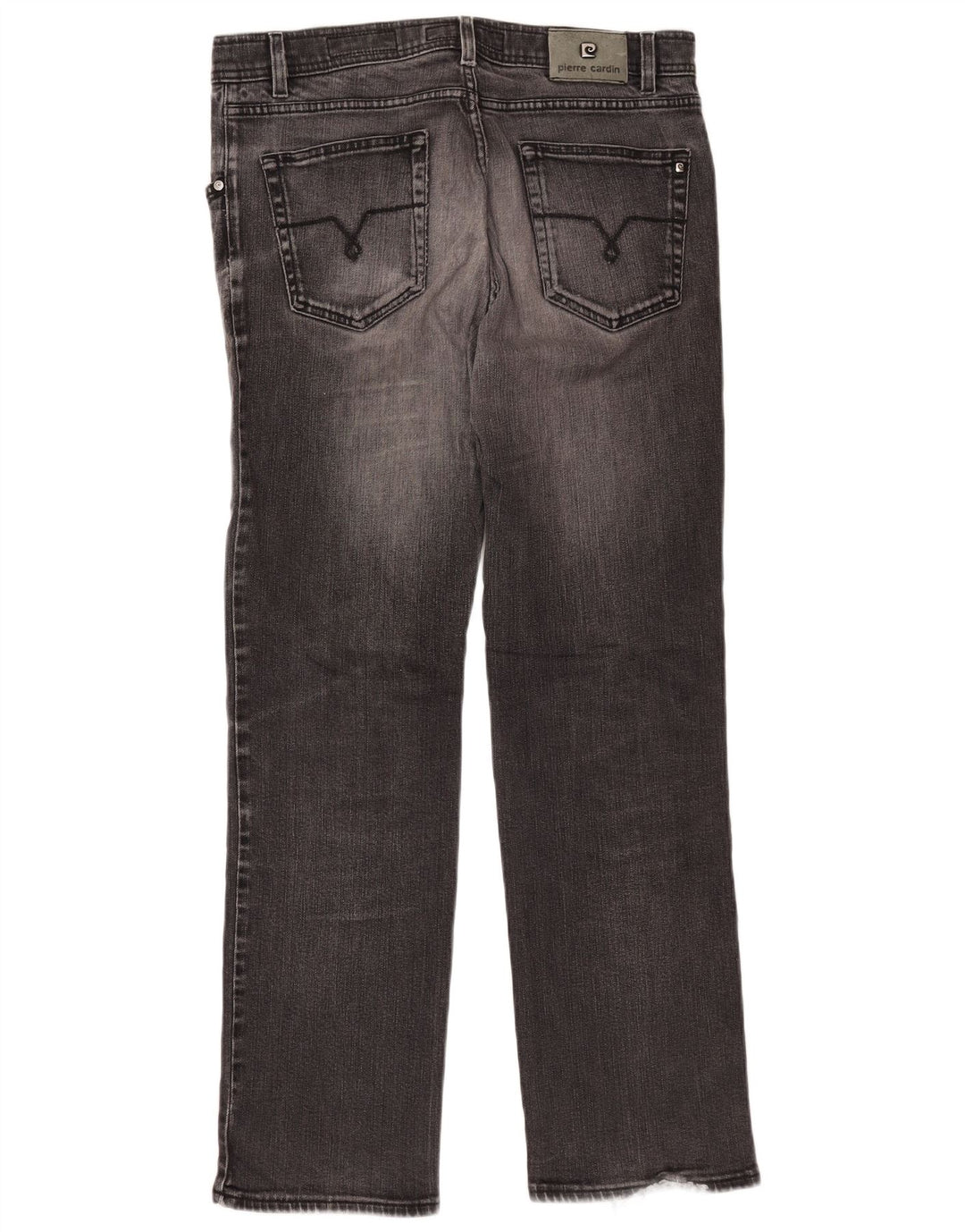 PIERRE CARDIN Ανδρικό τζιν ίσιο W36 L32 Γκρι βαμβακερό