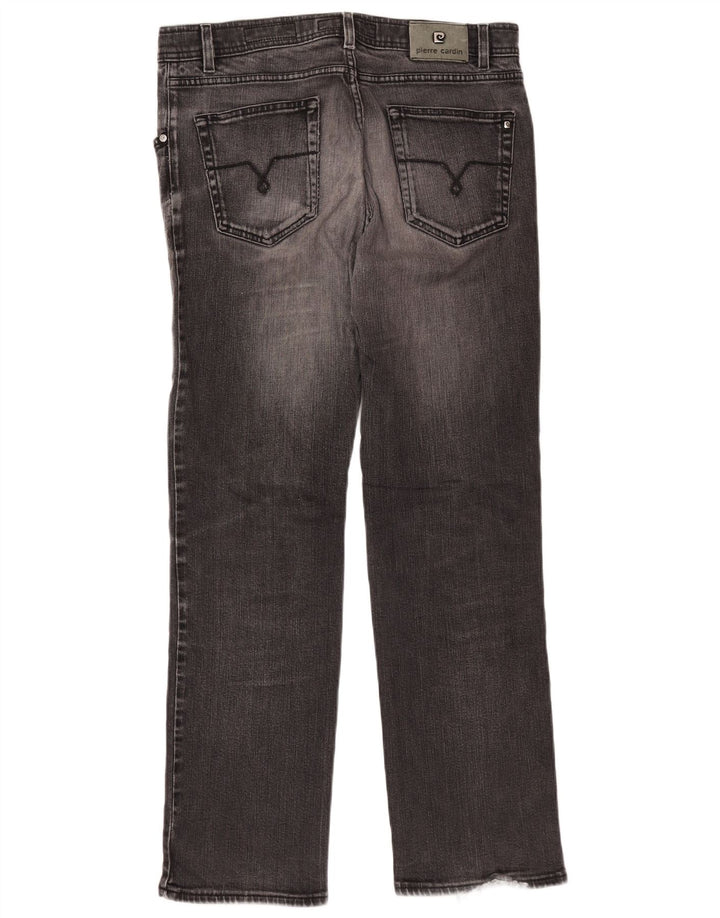 PIERRE CARDIN Ανδρικό τζιν ίσιο W36 L32 Γκρι βαμβακερό