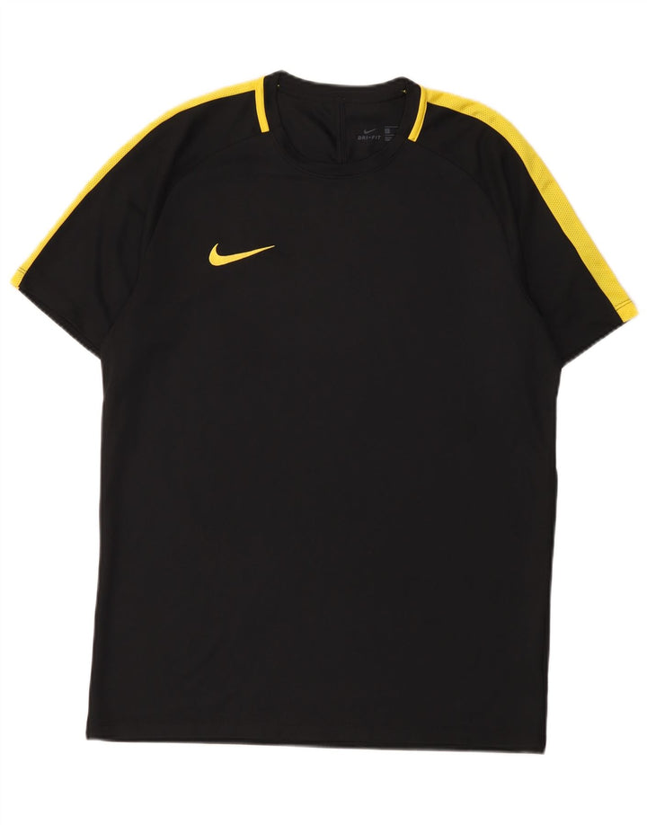 Ανδρικό T-shirt Nike Dri Fit Top Large Black Colorblock Πολυεστέρας