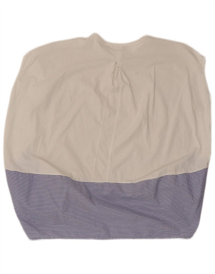 Zara Γυναικεία Αμάνικη Μπλούζα Τοπ UK 10 Small πολύχρωμα Colourblock