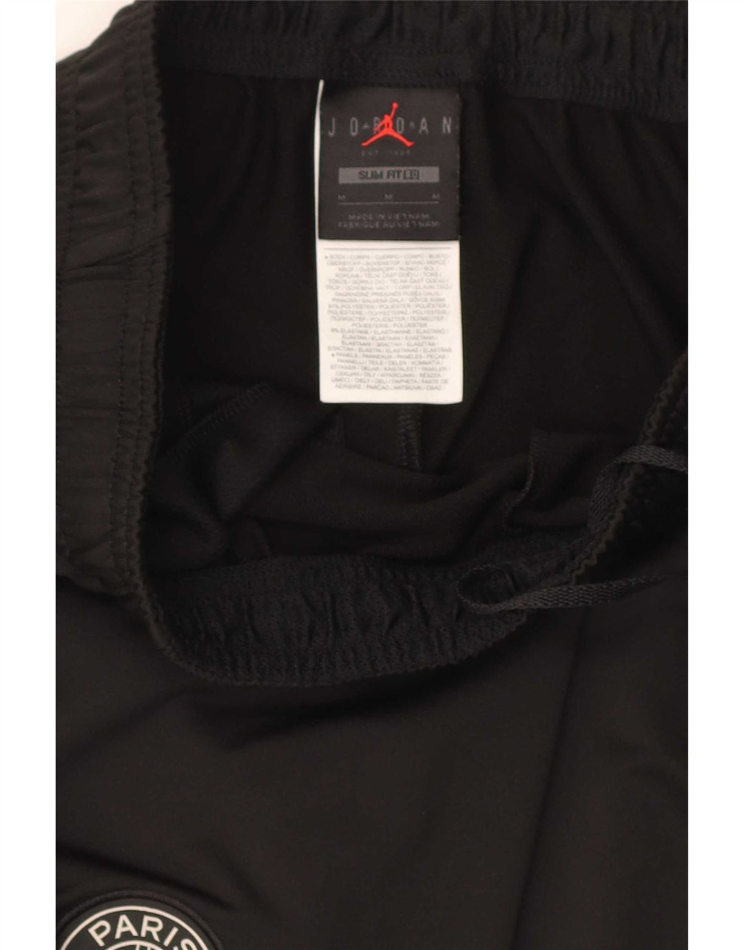 Ανδρική φόρμα Jordan Paris Saint Germain Slim Fit Παντελόνι Μεσαίο Μαύρο