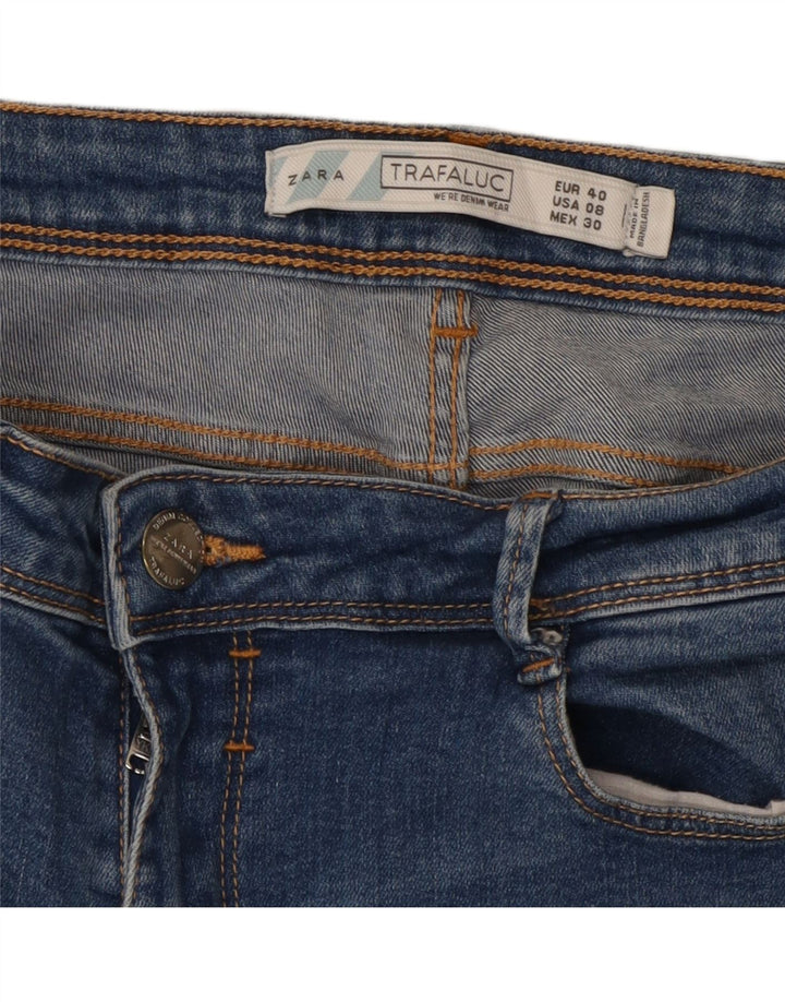 Zara Γυναικείο Skinny Jeans EU 40 Medium W30 L31 Blue