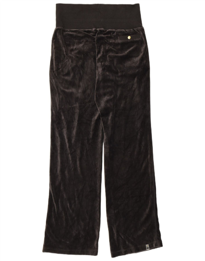 Γυναικεία βελούδινη αθλητική φόρμα Adidas UK 14 μεγάλα βαμβακερά γκρι