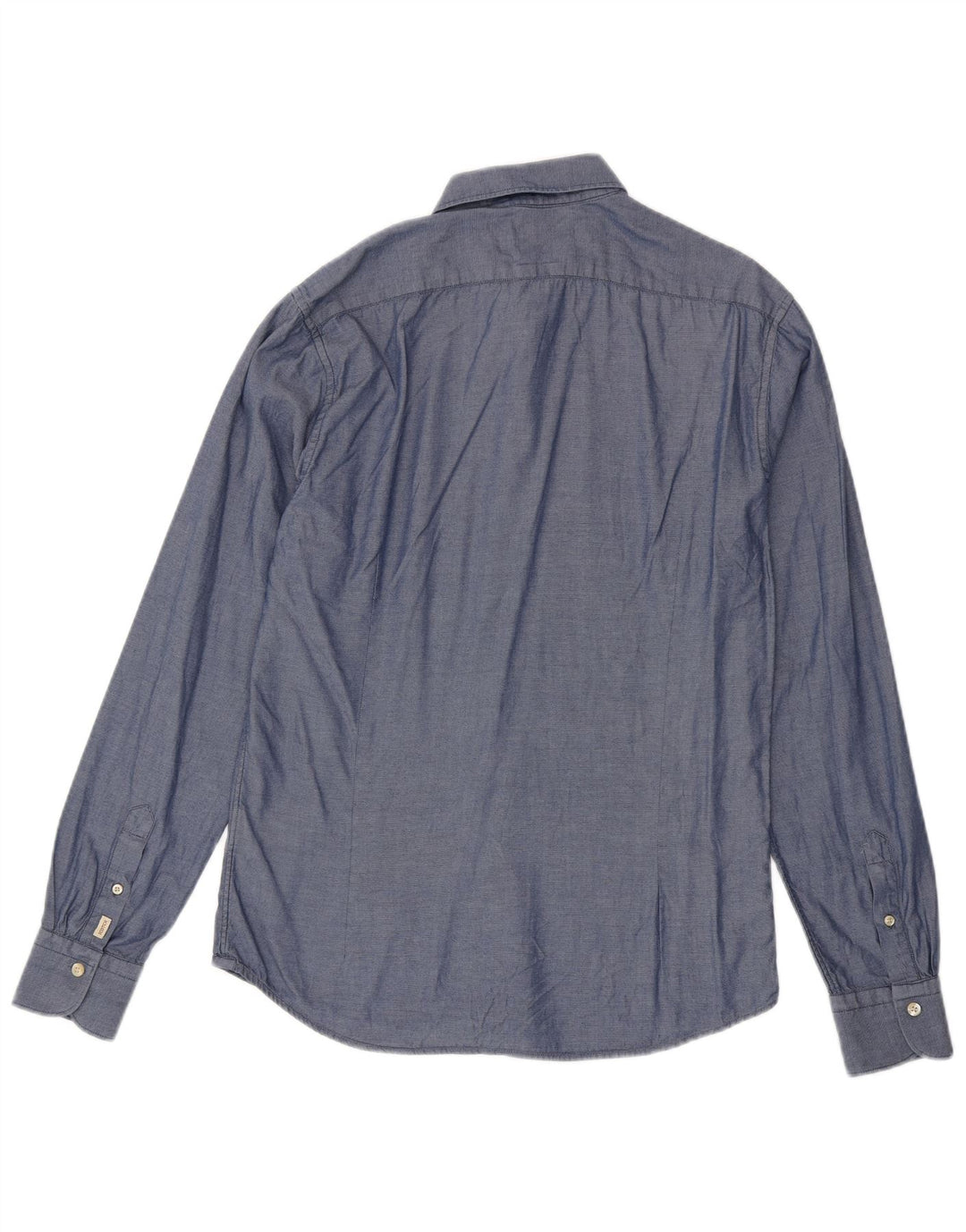 Ανδρικό πουκάμισο Scotch & Soda, μεσαίο μπλε βαμβακερό