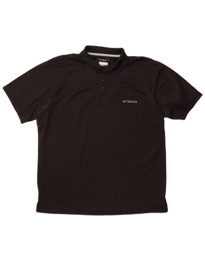 COLUMBIA Ανδρικό πουκάμισο Polo Omni-Shade Large Black