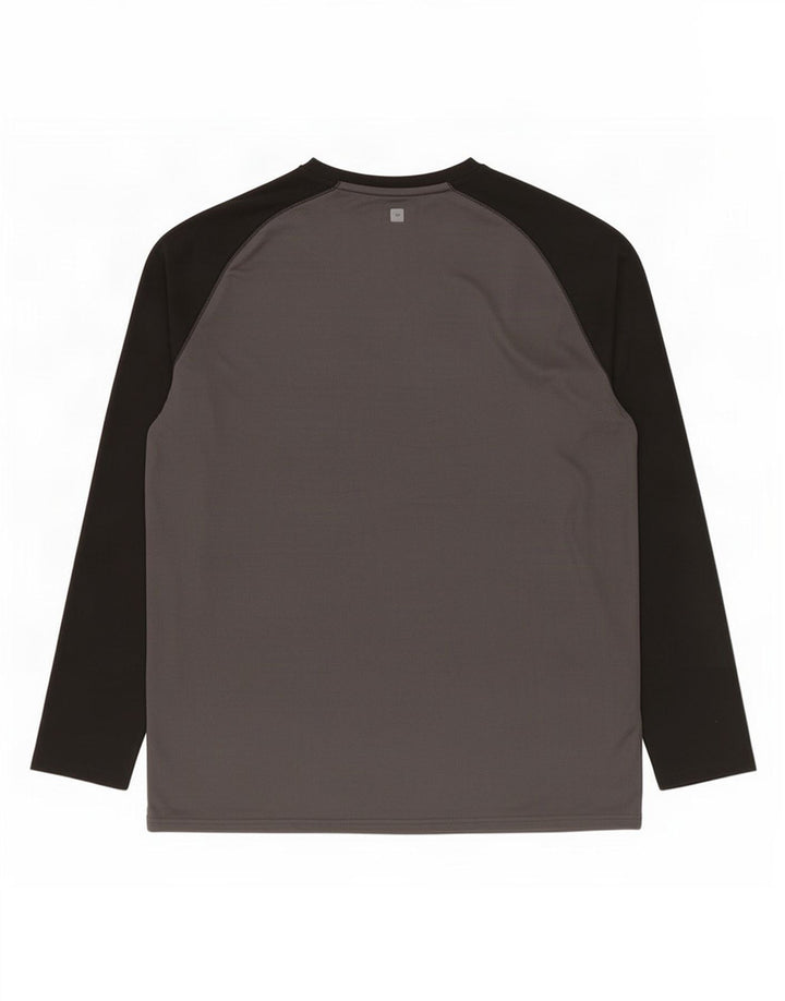 Mountain Warehouse Ανδρικό IsoCool Top Μακρύ μανίκι 2XL Γκρι Colourblock