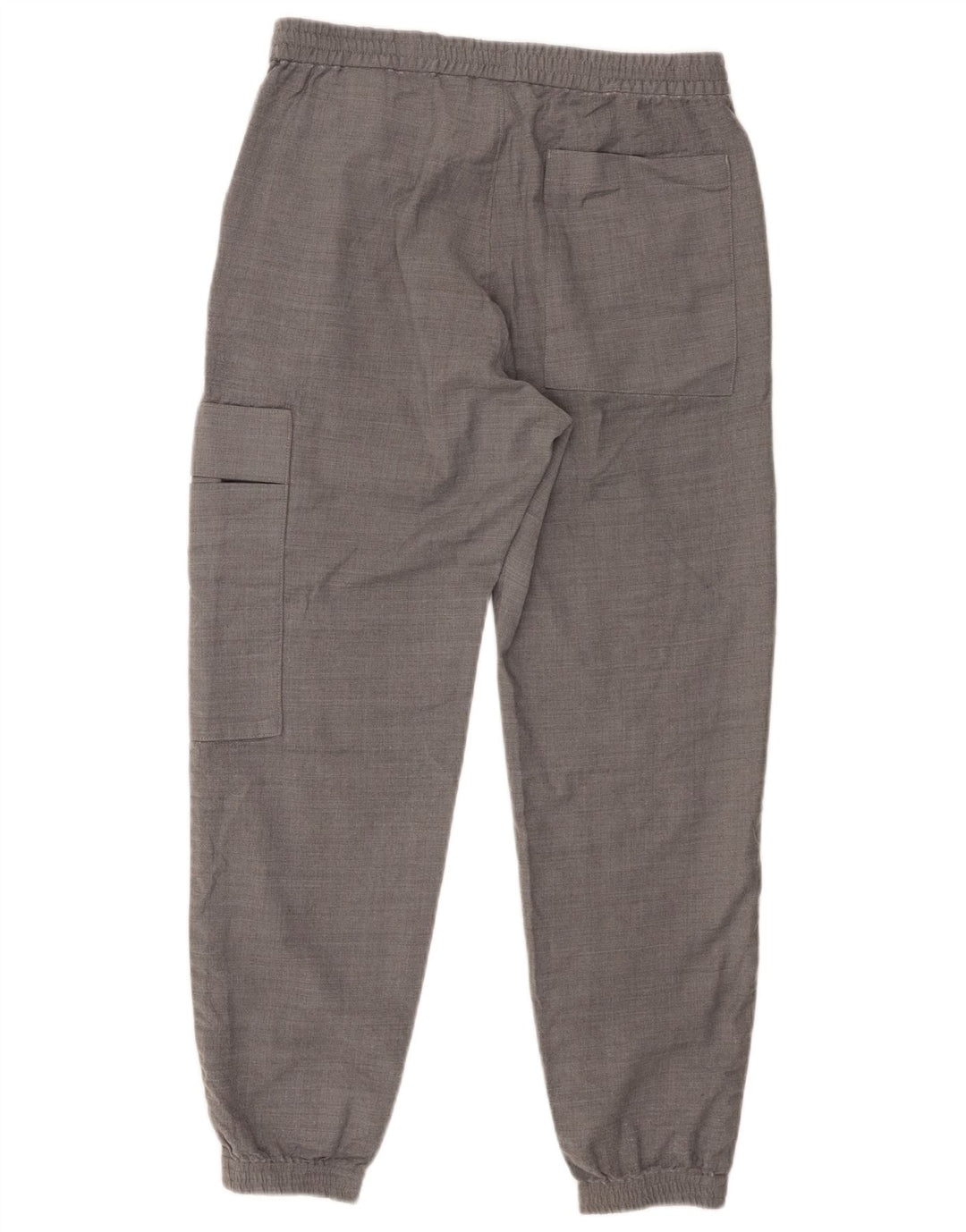 Cos Mens Joggers Cargo Παντελόνι Small W29 L27 Grey Wool