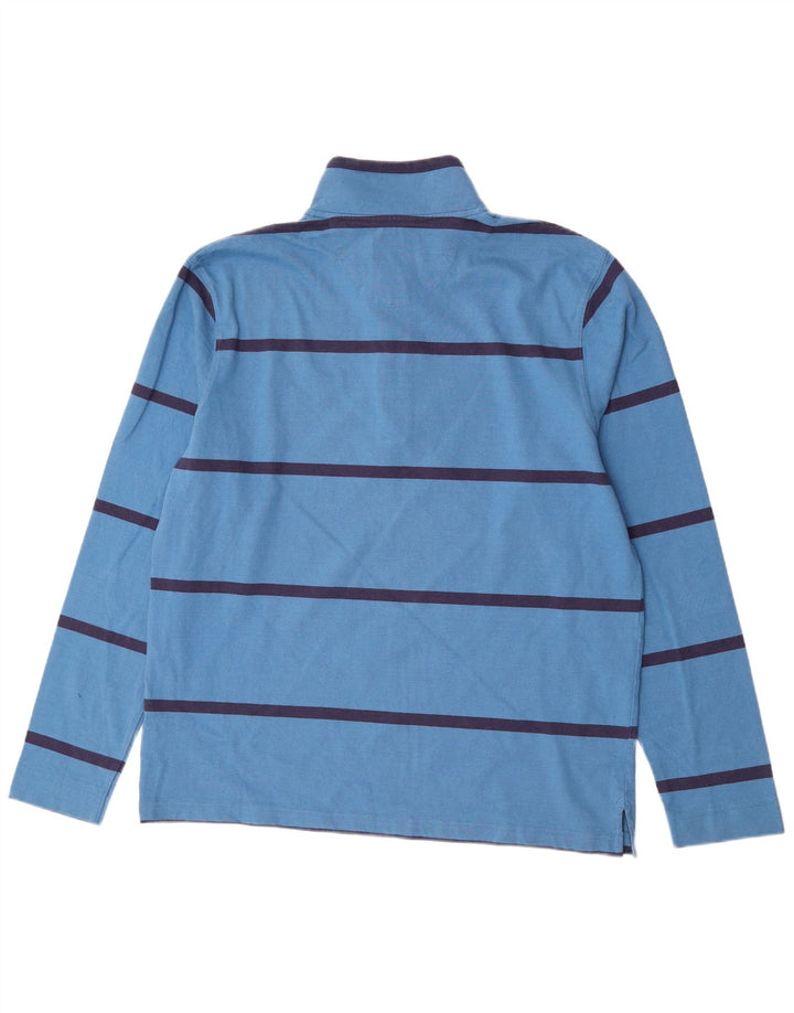 Marks & Spencer Ανδρικό Φούτερ Μπλε Χάρμπορ Jumper Μεγάλο Μπλε Ριγέ