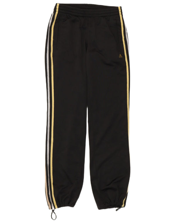 Γυναικεία αθλητική φόρμα ADIDAS Παντελόνι Joggers UK 4/6 XS Μαύρο Πολυεστέρας