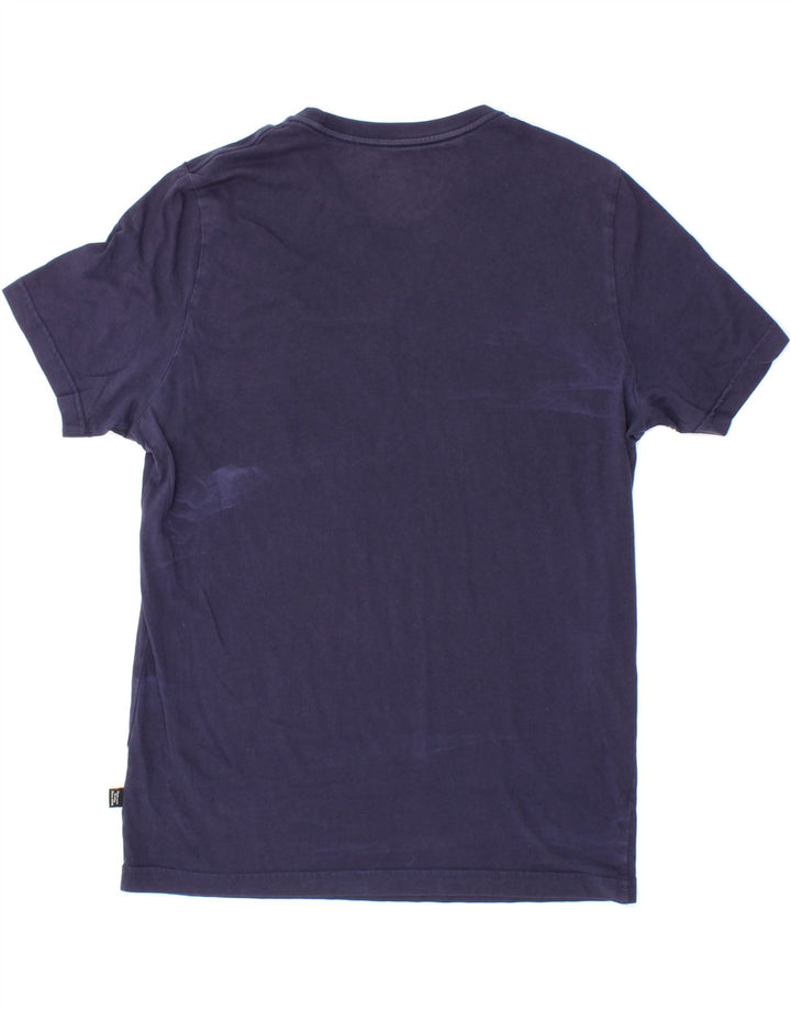 PUMA Mens Graphic T-Shirt Top Medium Navy Blue Vintage Puma and Second-Hand Puma from Messina Hembry 