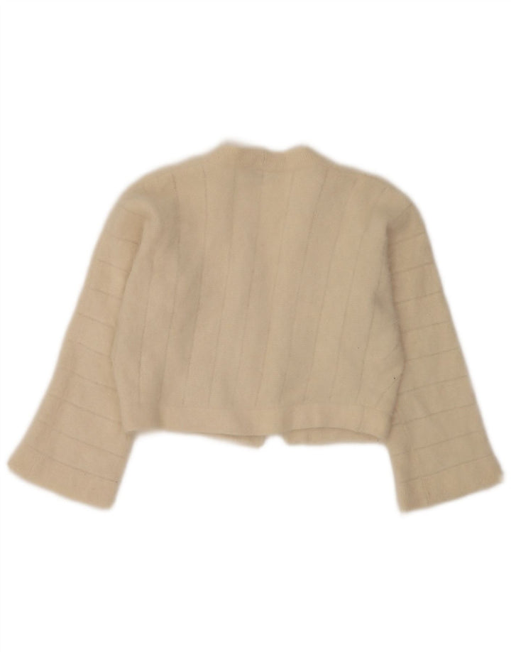 Luisa Spagnoli Γυναικείο Open Bolero Jumper UK 14 Medium Beige