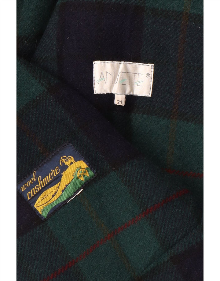 Vintage Γυναικείο Πανωφόρι UK 20 2XL Navy Blue Wool