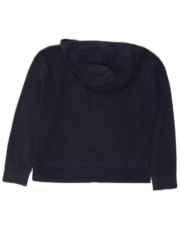Gap Boys Graphic Hoodie Jumper 9-10 Years Large Navy Blue Cotton