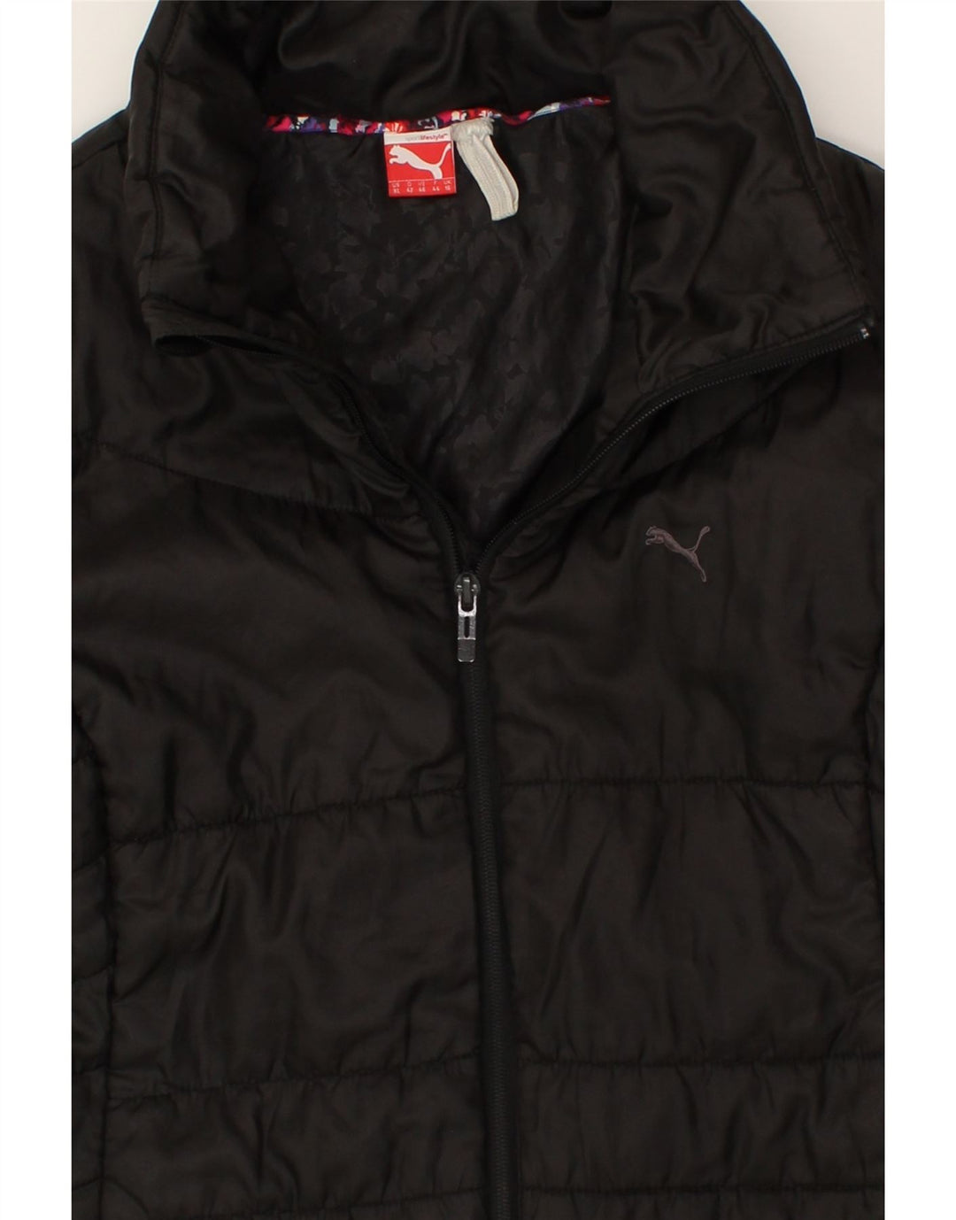 PUMA Womens Padded Jacket UK 16 Large  Black Vintage Puma and Second-Hand Puma from Messina Hembry 