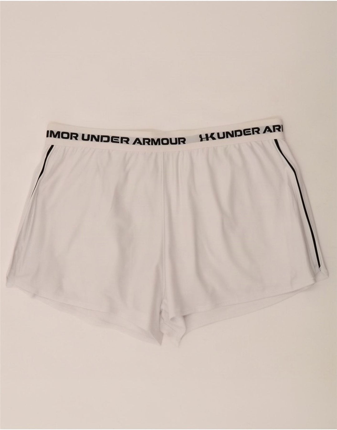 Under Armour Γυναικείο γραφικό αθλητικό σορτς UK 20 2XL λευκό πολυεστέρα