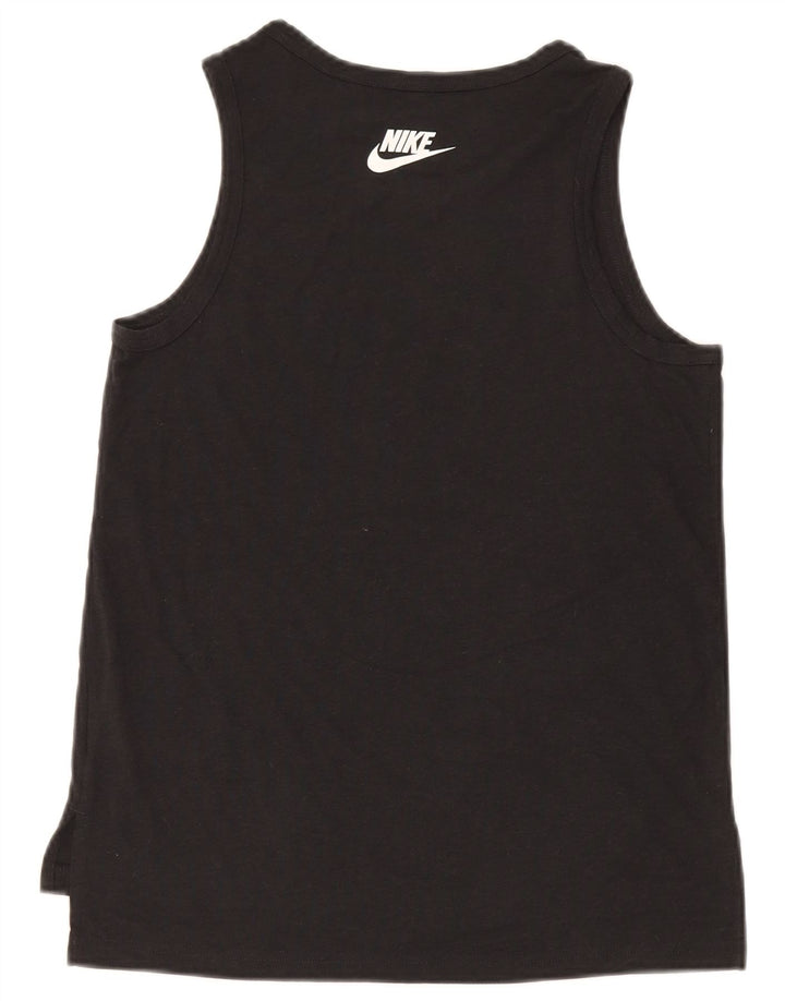 Nike Boys Graphic Vest Top 13-14 Years XL Black Polyester