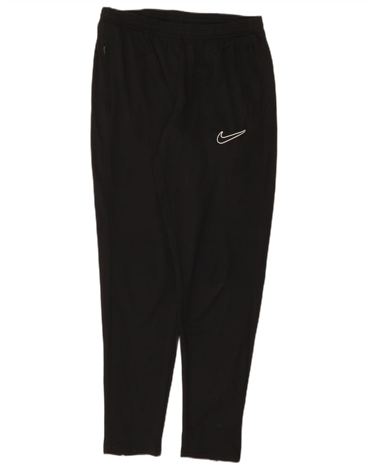 Ανδρικές φόρμες Nike Dri Fit Παντελόνια μεσαίου μαύρου πολυεστέρα
