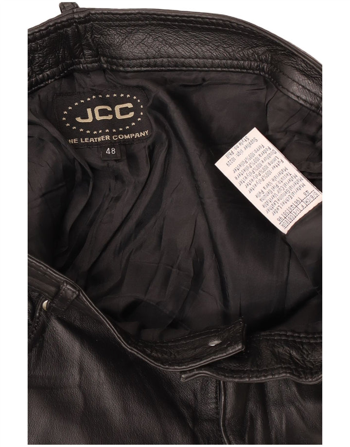 Ανδρικό ίσιο casual παντελόνι JCC IT 48 Medium W32 L32 Μαύρο