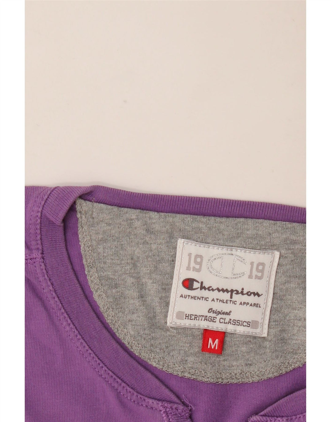 Champion Womens Heritage Classics Φούτερ Jumper UK 14 Medium Purple