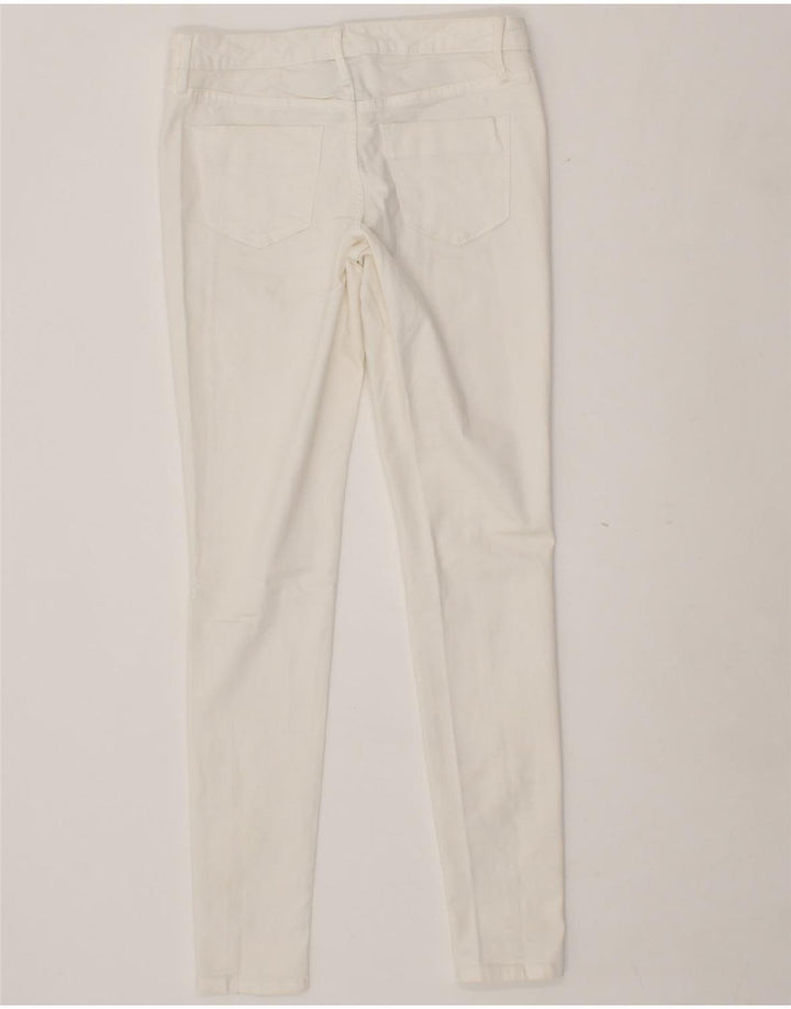 MOSSIMO Womens Mid Rise Jegging Jeans US 2 XS W28 L30 White Vintage Mossimo and Second-Hand Mossimo from Messina Hembry 