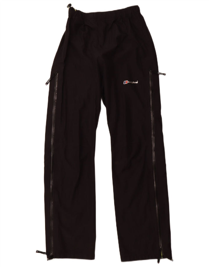 Γυναικεία αθλητική φόρμα BERGHAUS Παντελόνι UK 10 Small Black Polyamide