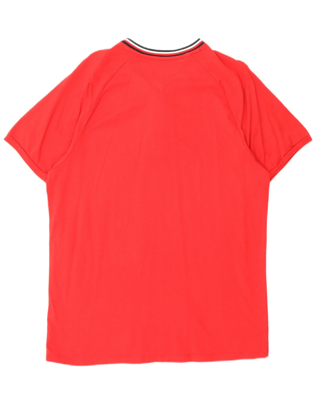 Ανδρικό T-Shirt Tommy Hilfiger Top Μεσαίο κόκκινο βαμβακερό