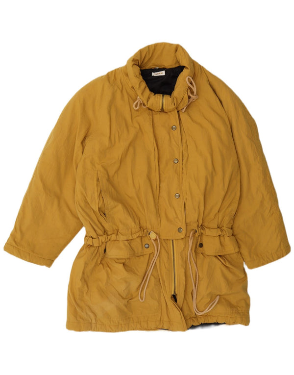 Yorn Γυναικείο παλτό αντιανεμικό UK 16 Large Yellow