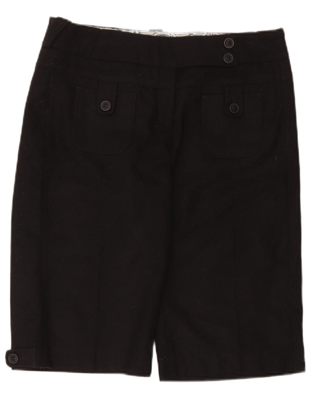 Ted Baker Γυναικείο σορτς casual μέγεθος 3 Medium W34 Μαύρο πολυεστέρα