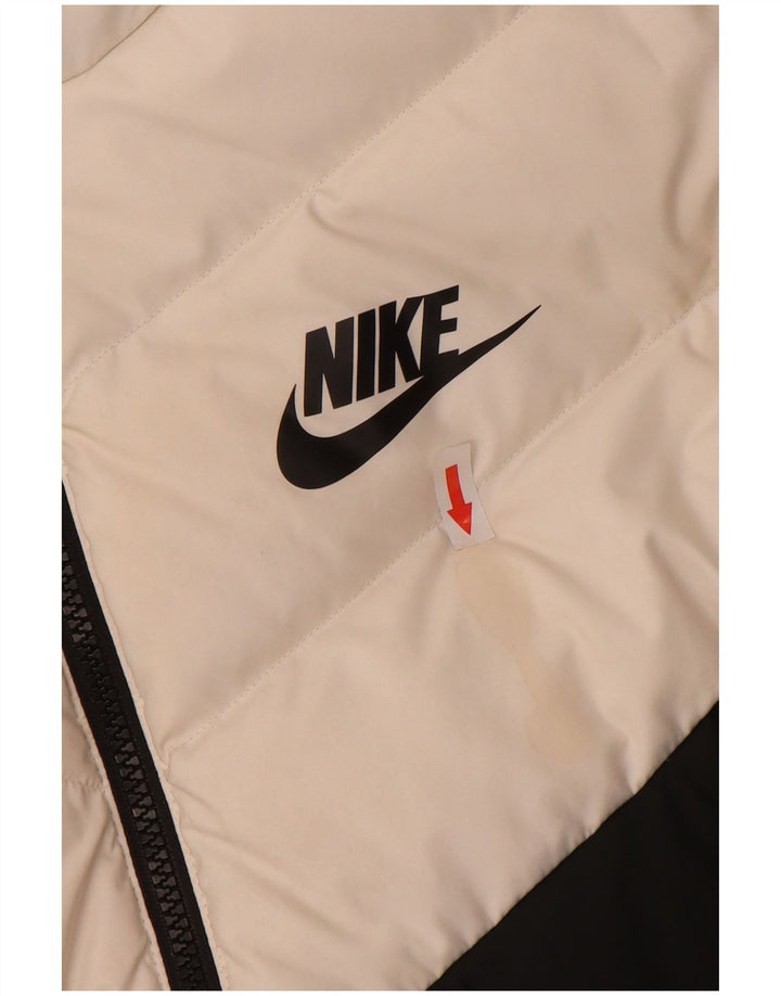 Ανδρικό μπουφάν NIKE με κουκούλα με επένδυση UK 36 Μικρό πολύχρωμο μπλοκ χρώματος