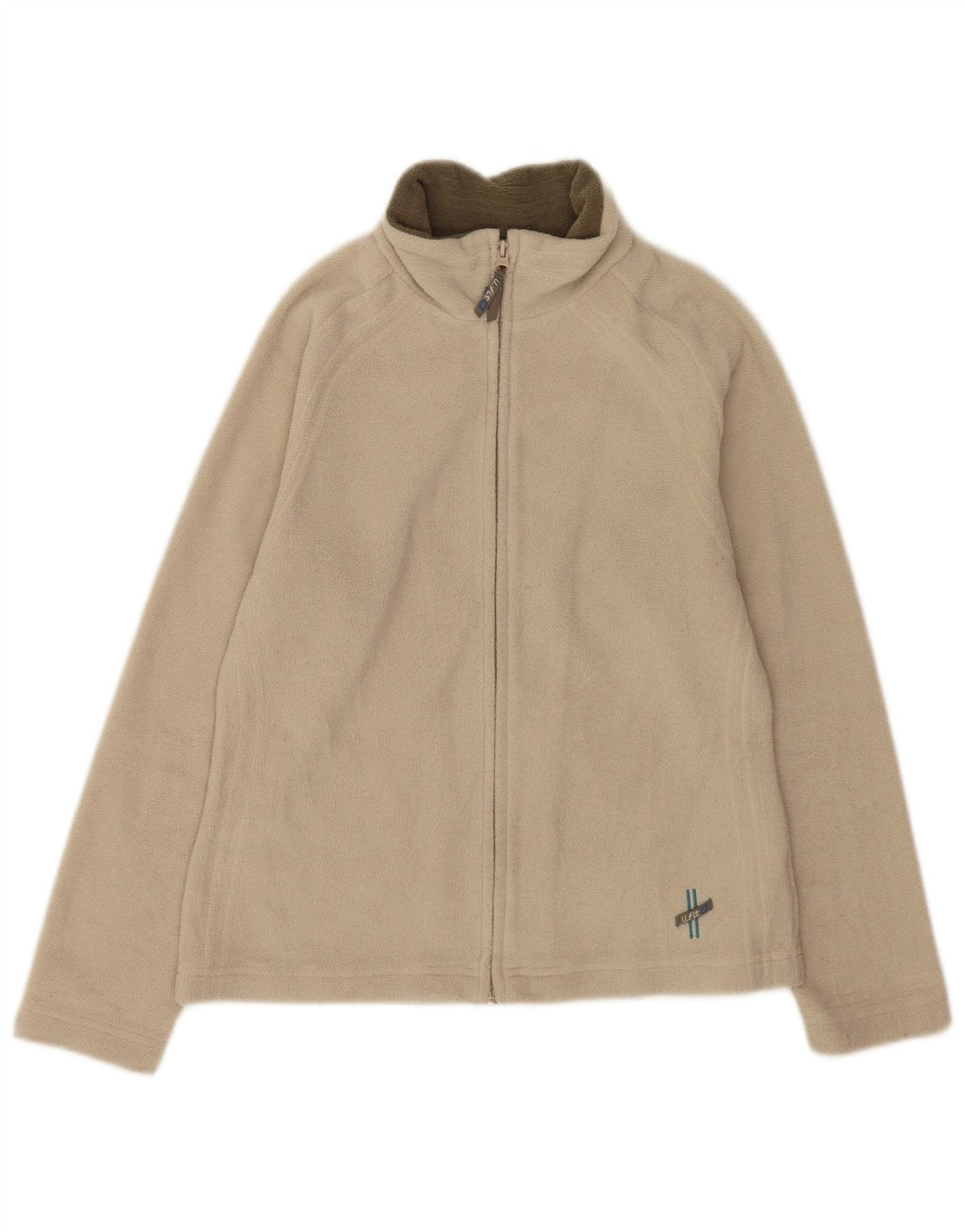 Lotto Γυναικείο Fleece Jacket UK 14 Medium Beige Polyester