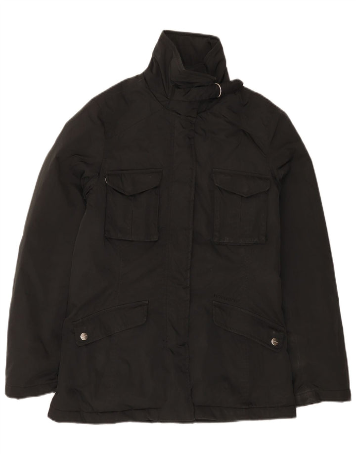 Woolrich Γυναικείο μπουφάν με επένδυση UK 6 XS μαύρο